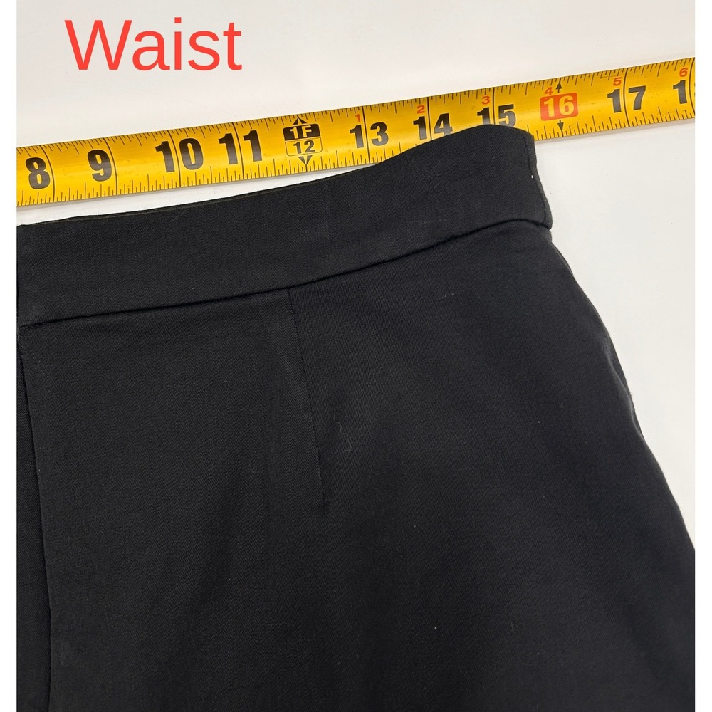 J.Crew Black No. 2 Pencil skirt in bi-stretch cotton blend Size 8 Knee Length - Picture 6 of 12